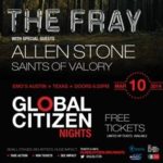 Global Citizen Presents Free Concert Featuring The Fray, Allen Stone, & More